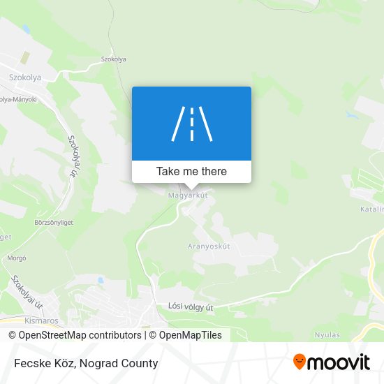 Fecske Köz map
