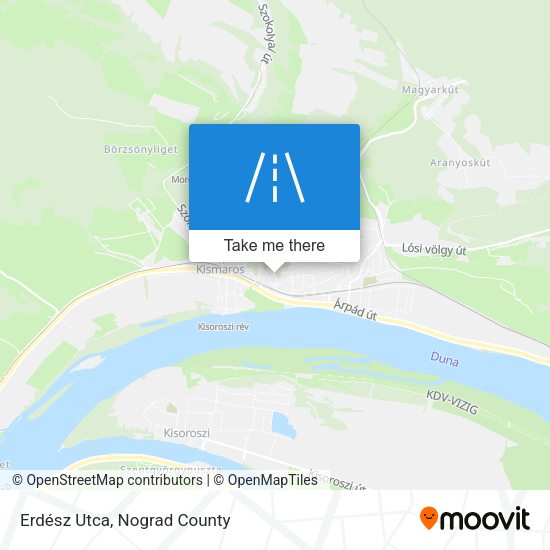 Erdész Utca map