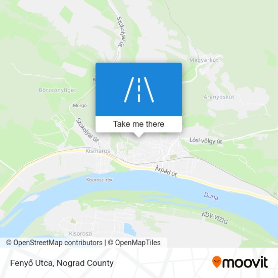 Fenyő Utca map