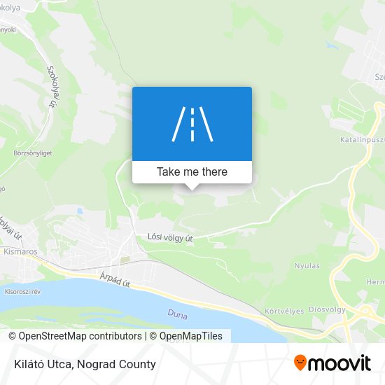 Kilátó Utca map
