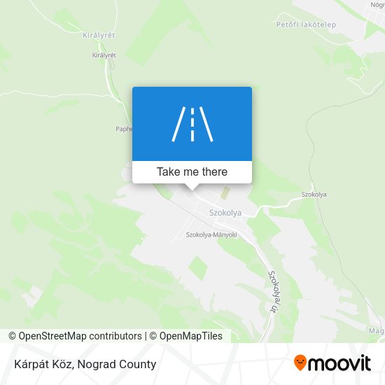 Kárpát Köz map