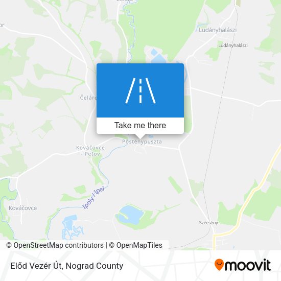Előd Vezér Út map
