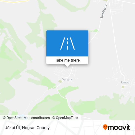 Jókai Út map