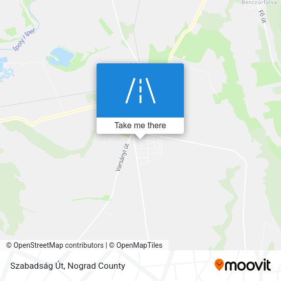 Szabadság Út map