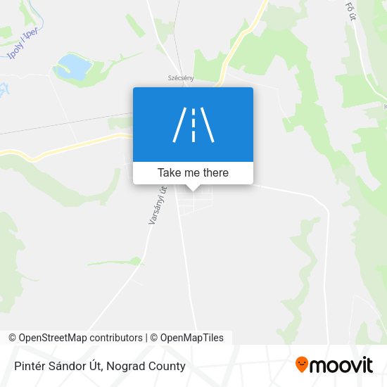 Pintér Sándor Út map