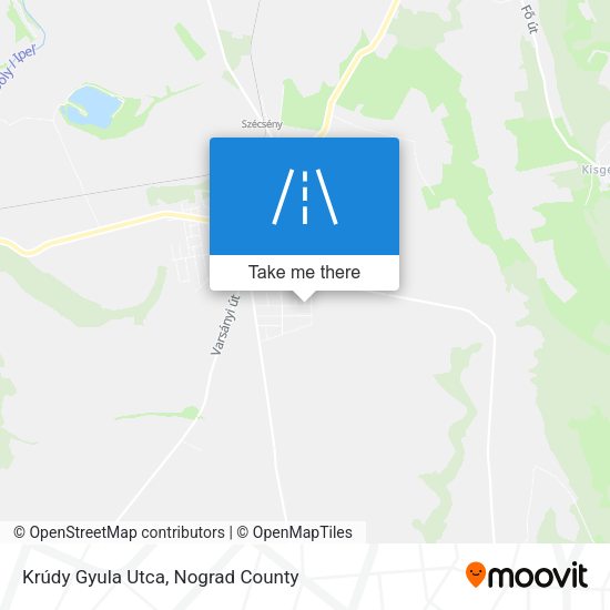 Krúdy Gyula Utca map