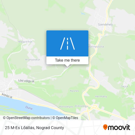25 M-Es Lőállás map