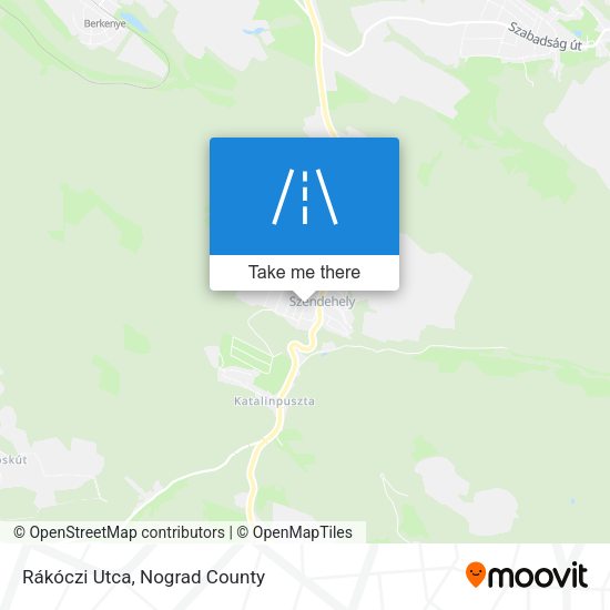 Rákóczi Utca map