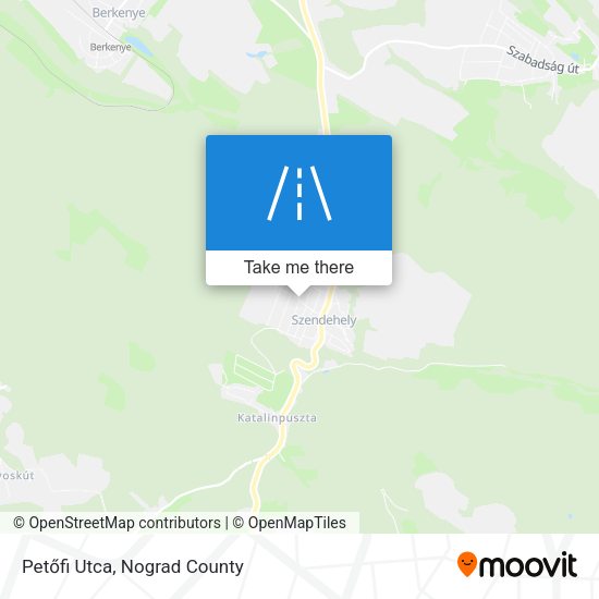 Petőfi Utca map