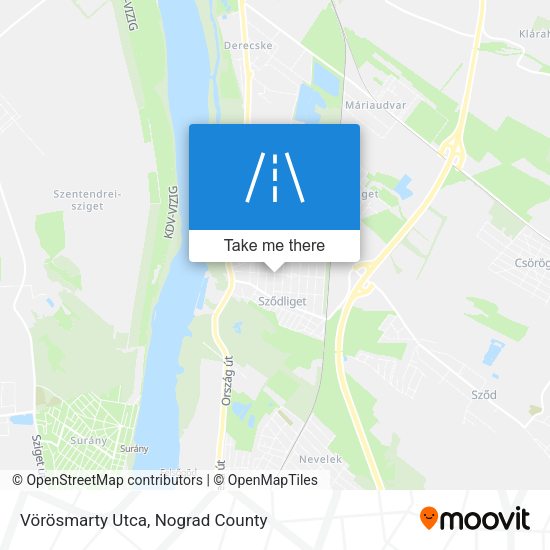 Vörösmarty Utca map