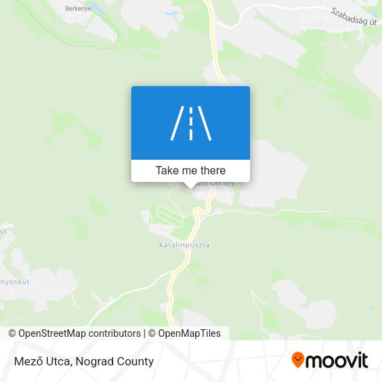 Mező Utca map