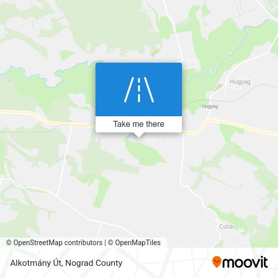 Alkotmány Út map