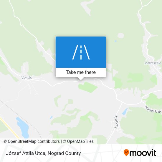 József Attila Utca map