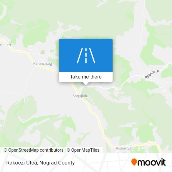 Rákóczi Utca map