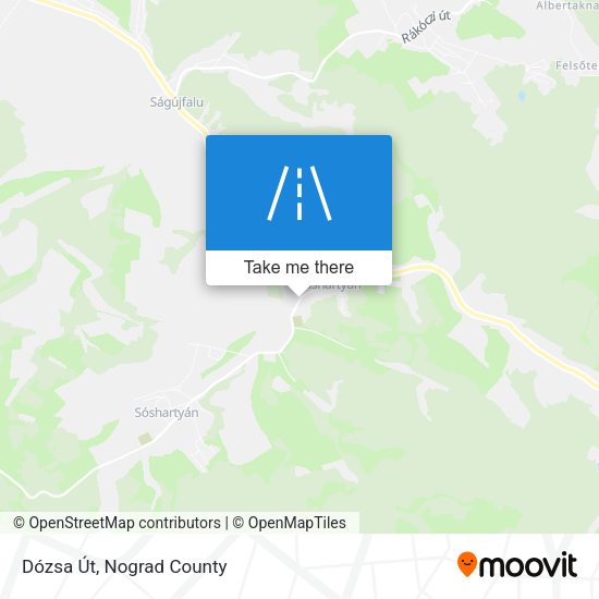 Dózsa Út map