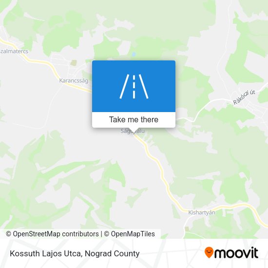 Kossuth Lajos Utca map