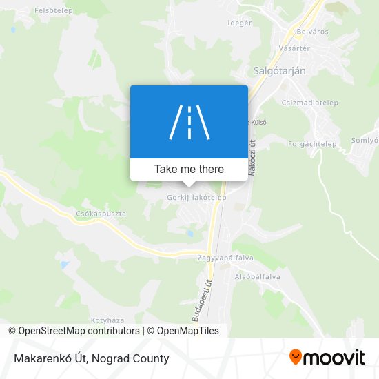 Makarenkó Út map