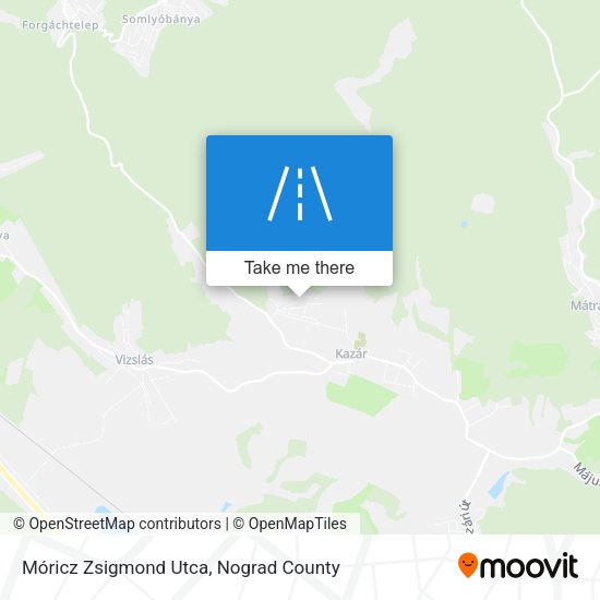 Móricz Zsigmond Utca map