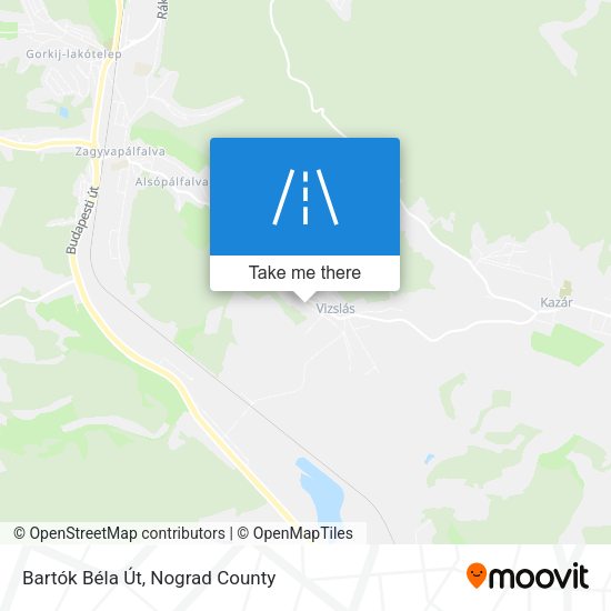 Bartók Béla Út map