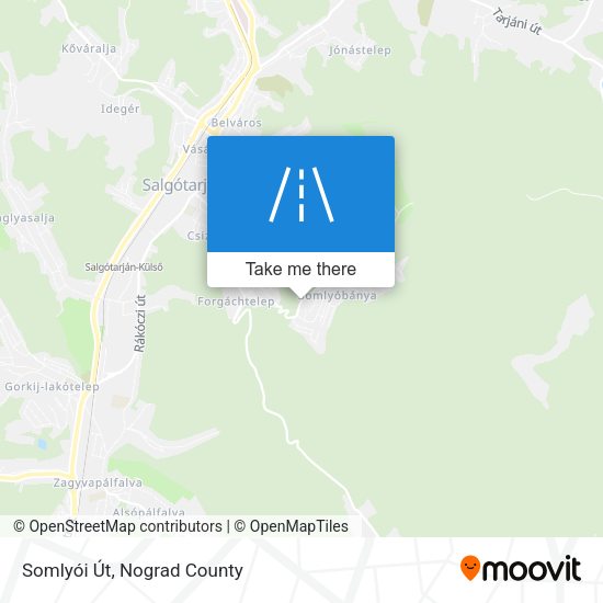 Somlyói Út map