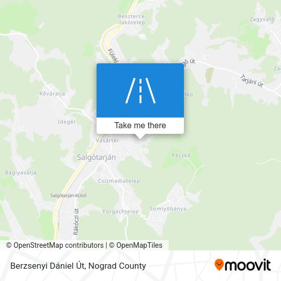 Berzsenyi Dániel Út map