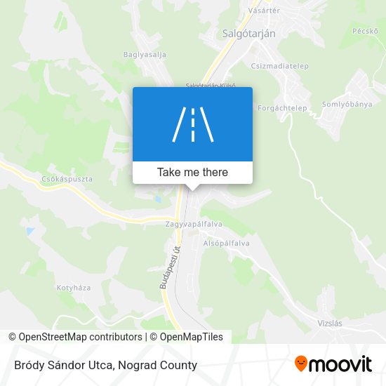 Bródy Sándor Utca map