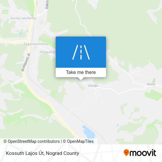 Kossuth Lajos Út map