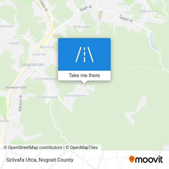 Szilvafa Utca map