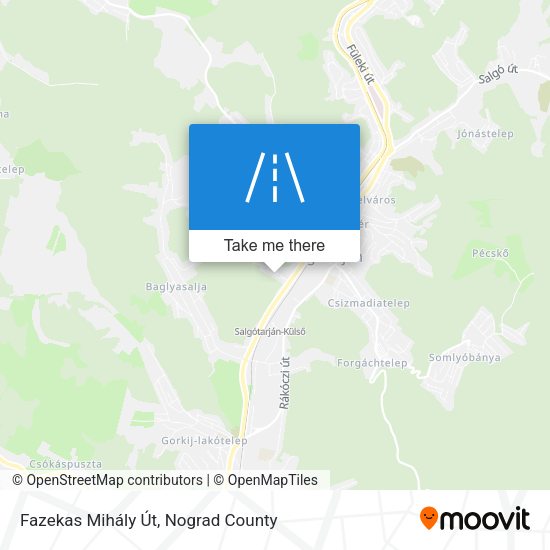 Fazekas Mihály Út map