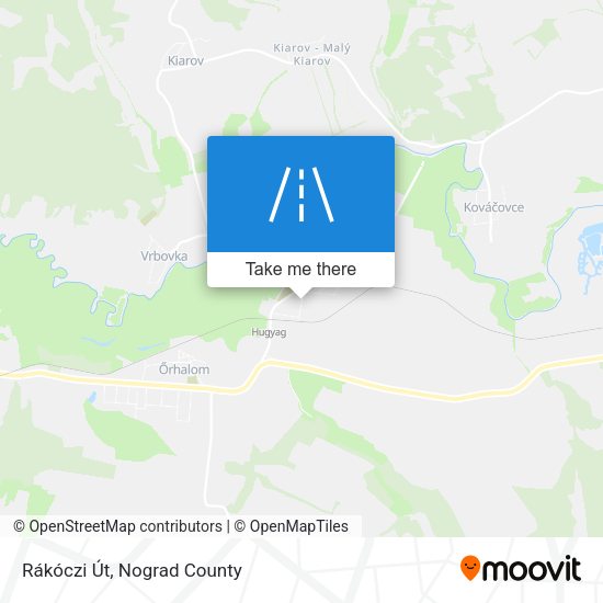 Rákóczi Út map