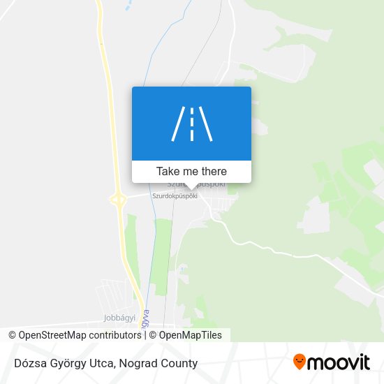 Dózsa György Utca map