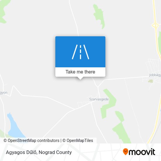 Agyagos Dűlő map