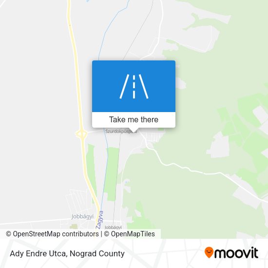 Ady Endre Utca map