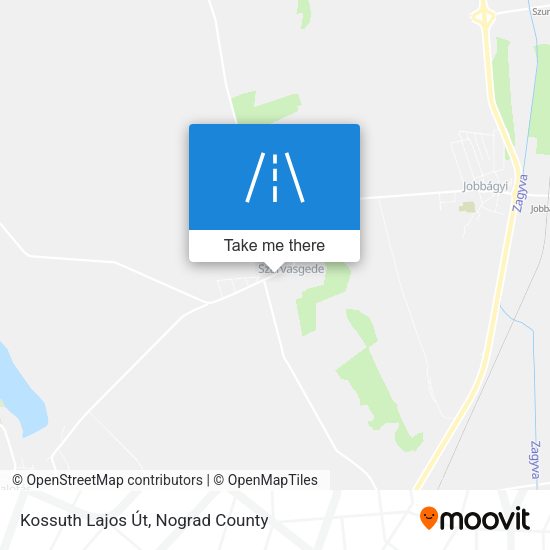 Kossuth Lajos Út map