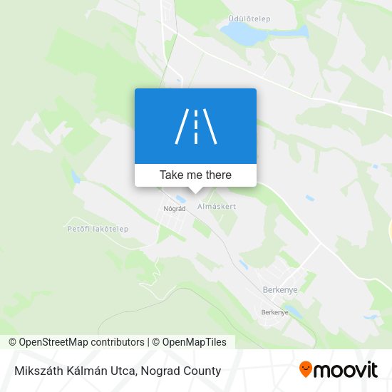 Mikszáth Kálmán Utca map