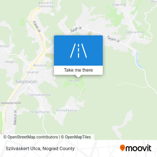 Szilváskert Utca map