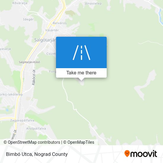 Bimbó Utca map