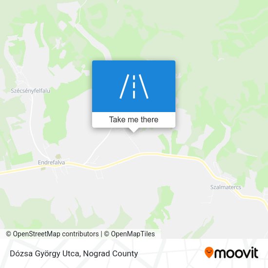 Dózsa György Utca map