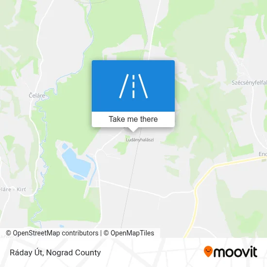 Ráday Út map
