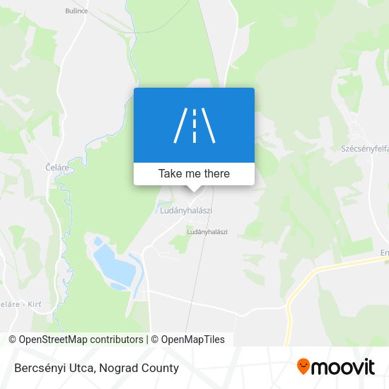 Bercsényi Utca map