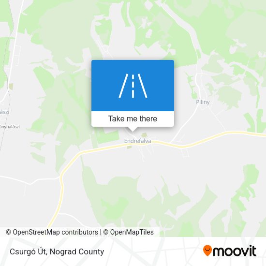 Csurgó Út map