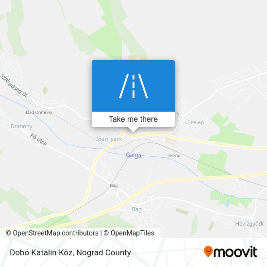 Dobó Katalin Köz map