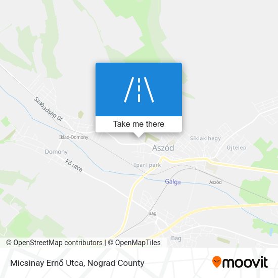 Micsinay Ernő Utca map