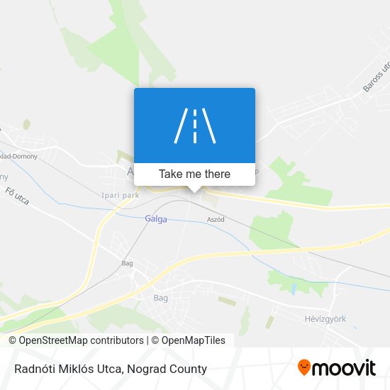 Radnóti Miklós Utca map