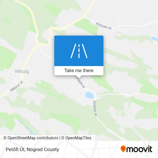 Petőfi Út map