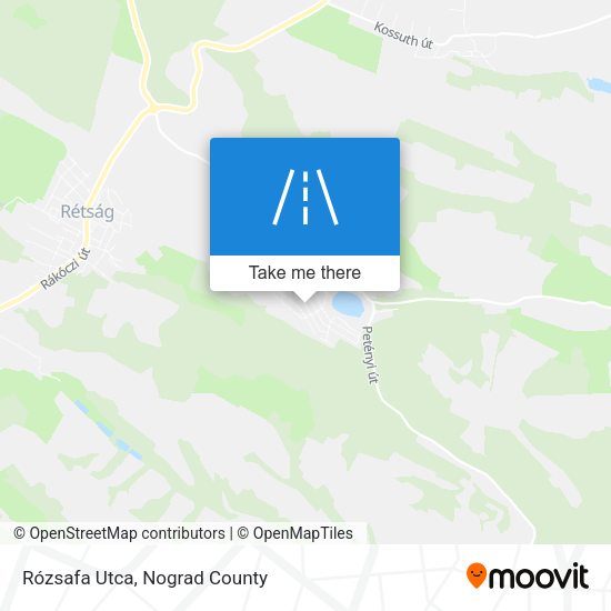 Rózsafa Utca map