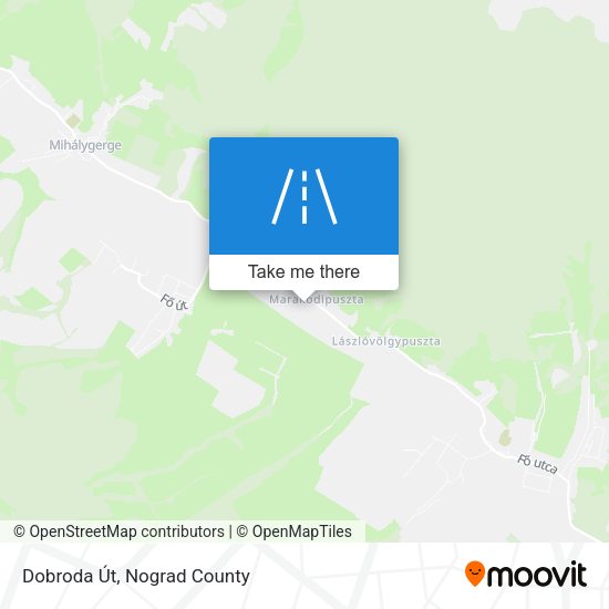 Dobroda Út map