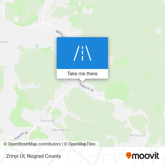 Zrínyi Út map