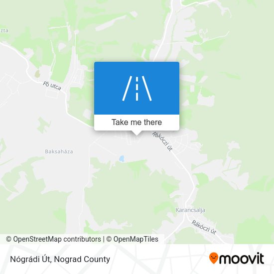 Nógrádi Út map