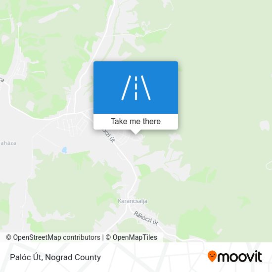 Palóc Út map